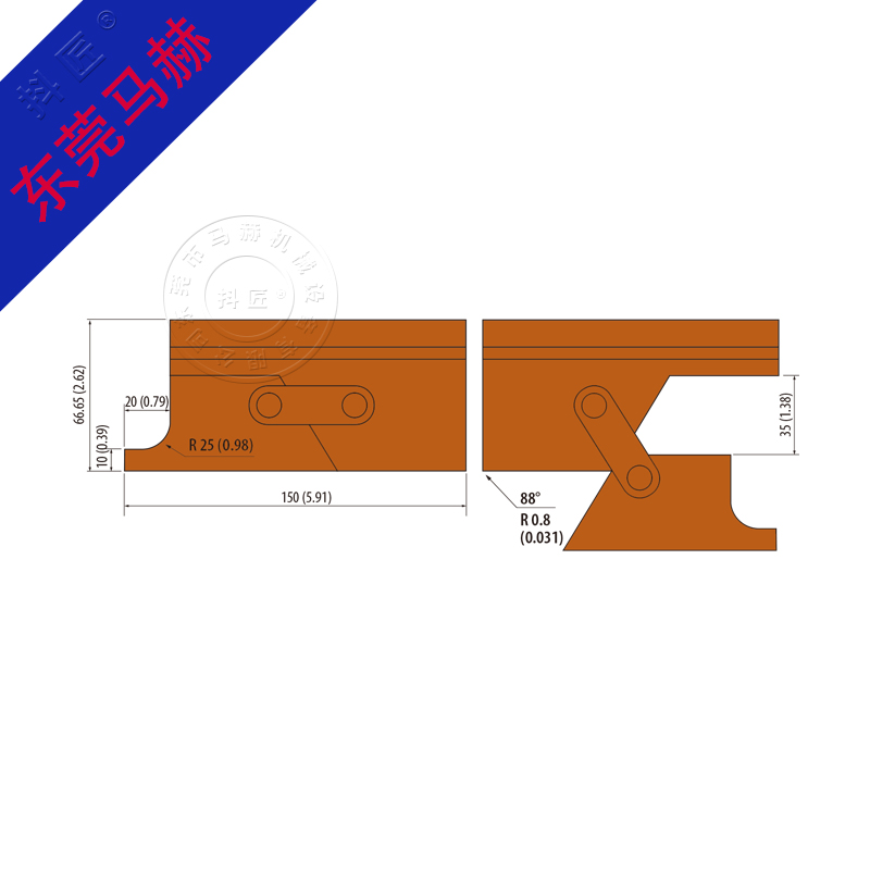 折彎機模具MH080526