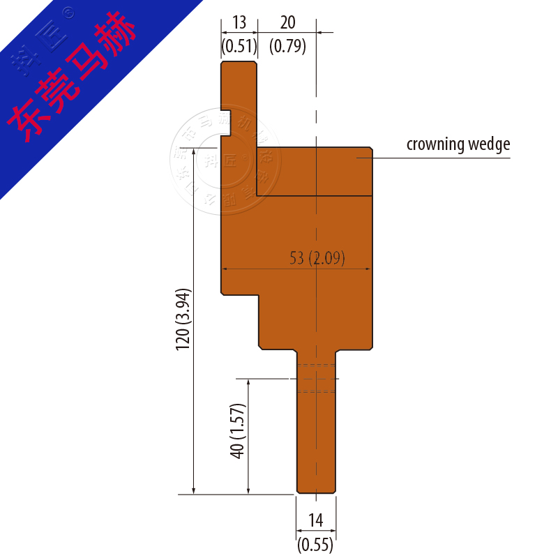 折彎機模具MH080804