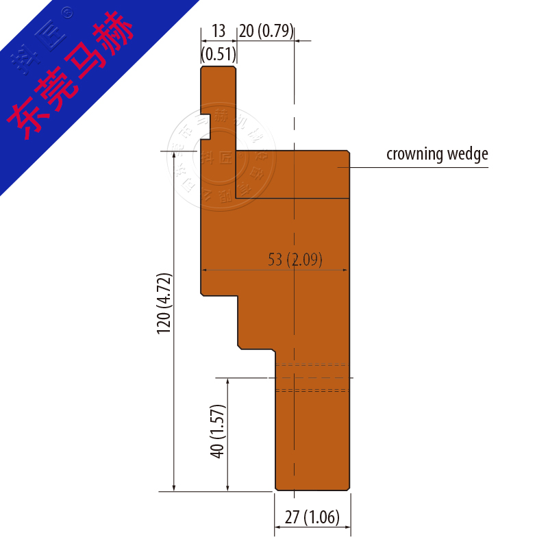 折彎機模具MH080809