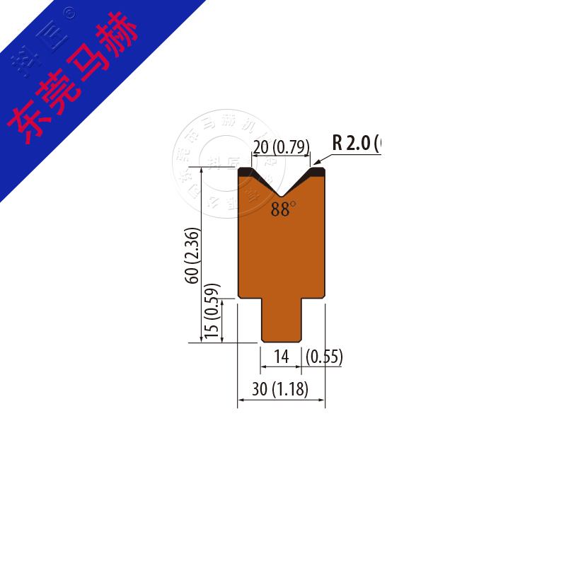 折彎機模具MH080818